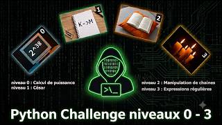 Python Challenge niv 0 à 3