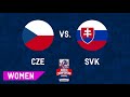 Czech Republic vs Slovakia 2017 Womens World Ball Hockey Championships Pardubice, Czech