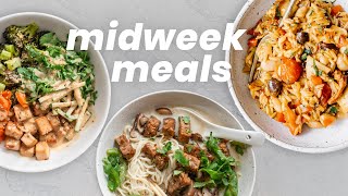 Midweek dinner meals for busy people