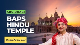 First Hindu Temple In Abu Dhabi | Full Tour of BAPS Hindu Temple | Govind Krsna Das