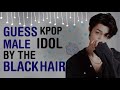 KPOP GAMES | GUESS KPOP MALE IDOL BY THE BLACK HAIR