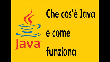 Java 1: Che cos