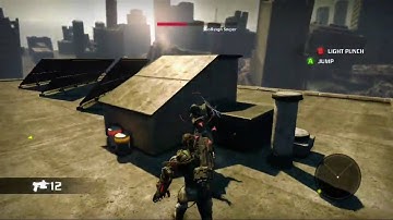 Bionic Commando Walkthrough - Trent Industrial District: Part 1/5 (HD)