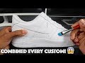 Custom AIR FORCE 1! - COMBINED Every CUSTOM Into One (100K Subscriber Special)