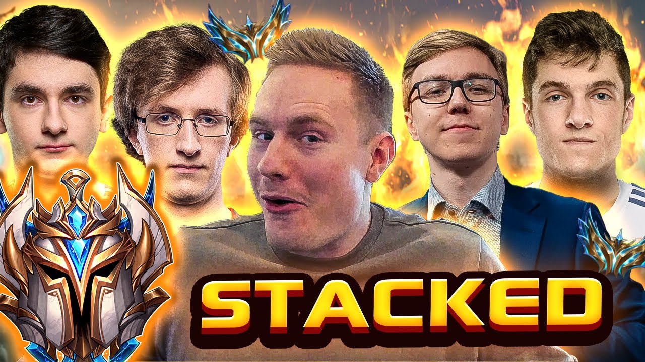 Carrying the Most STACKED Lobby in Challenger SoloQ with Lee Sin