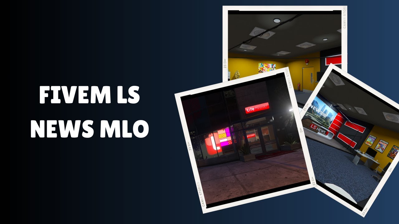 Immerse in News Roleplay with FiveM LS News MLO