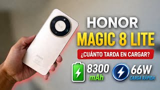 From 0 to 100%, HOW LONG does it TAKE to CHARGE the HUGE BATTERY of the HONOR MAGIC 8 LITE? 😱 screenshot 4