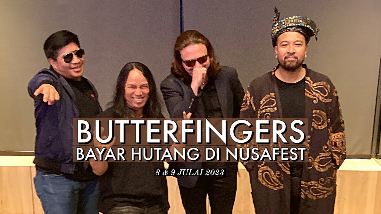 BUTTERFINGERS Bayar Hutang di Nusafest 2023 YouTube