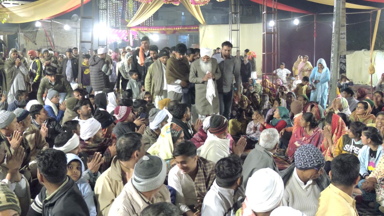 Satsang (सत्संग), 22-02-26, Hisar (हिसार), Pujya Raj Kumar Ji (पूज्य राज कुमार जी) #rajkumarjikhetri