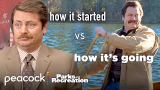 first and last scene of every parks character  | Parks and Recreation