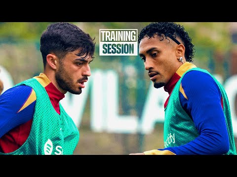 INTENSE WORKOUT AFTER THE BIG WIN AGAINST VALENCIA | FC Barcelona training ????????