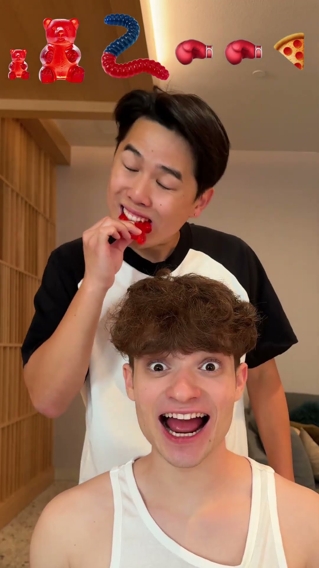 Left Or Right? (GIANT FOOD CHALLENGE!) feat @spizee #shorts