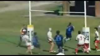 Amazing penalty kick: ball hits the post and the crossbar few times