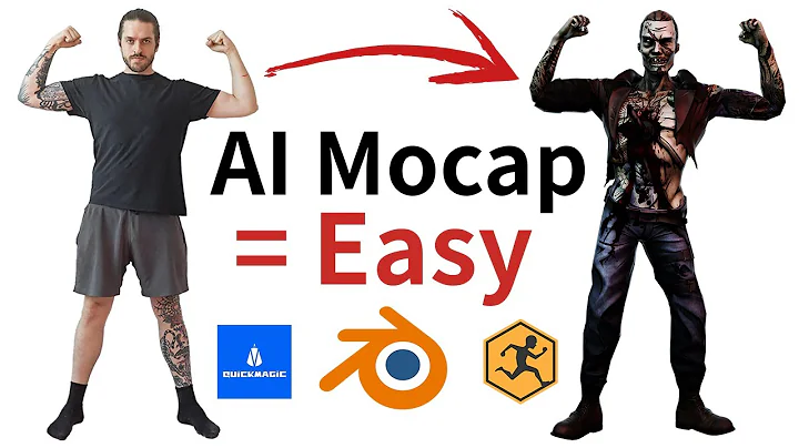 QuickMagic AI Motion Capture + Mixamo + Blender Tutorial