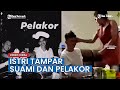 VIDEO Aksi Istri Tampar Suami dan Pelakor Viral, Netizen Puas