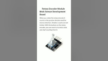 Rotary Encoder brick sensor                               #shorts