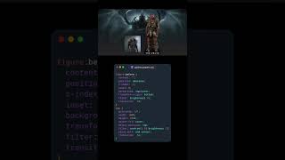 Movie Poster Image Reveal: CSS/JS Filter Animation! #coding #programming #moviereview #htmlcss #js