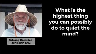 Empty Yourself of all so called Knowledge. Robert Adams.