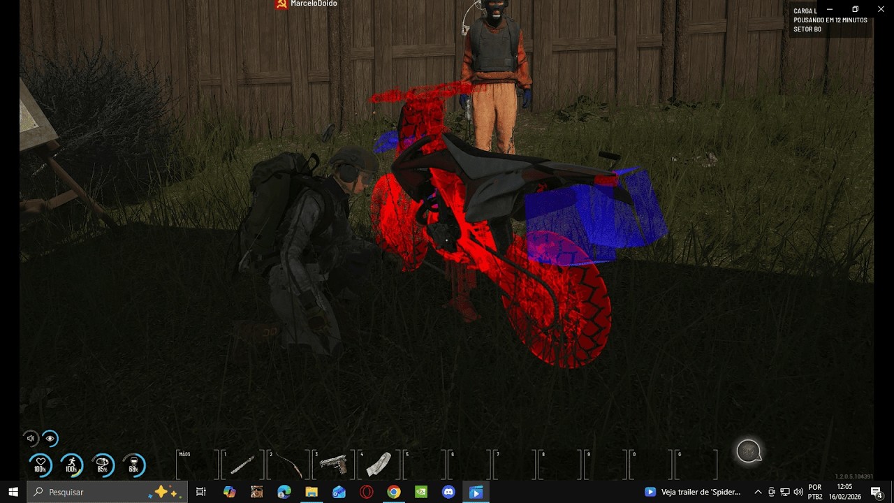 SCUM Montando a Moto de Trilha/TRADE #5 EP GFN ABYA