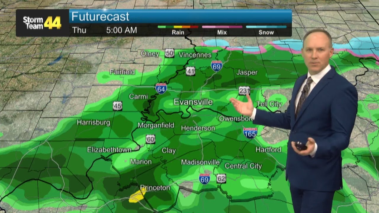 Rain chances diminishing, but warmer temperatures not