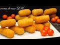 Receta de  croquetas de patatas   receta muy fcil