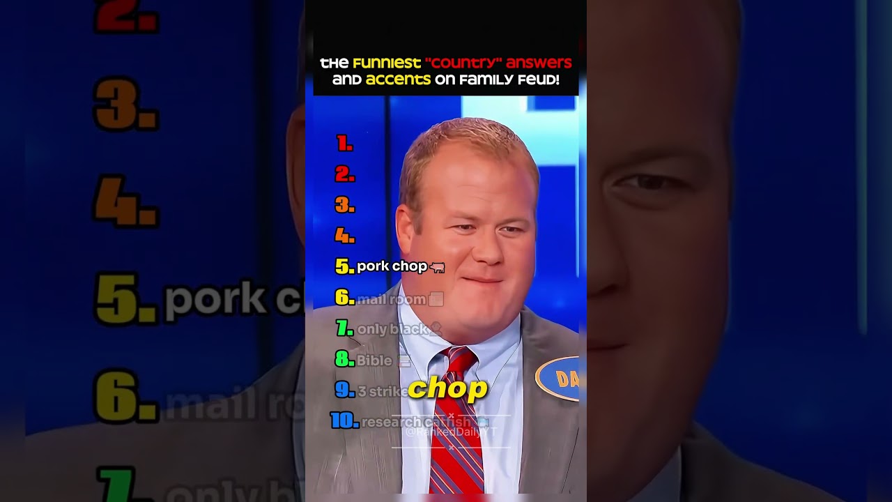 Steve Harvey Loses It Over Country Accents on Family Feud 🤠😂