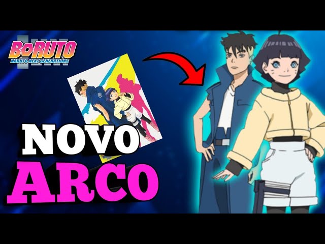 Boruto  Visual oficial do Arco de Code é revelado