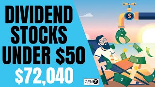 Best Dividend Stocks To Buy NOW Under $50!