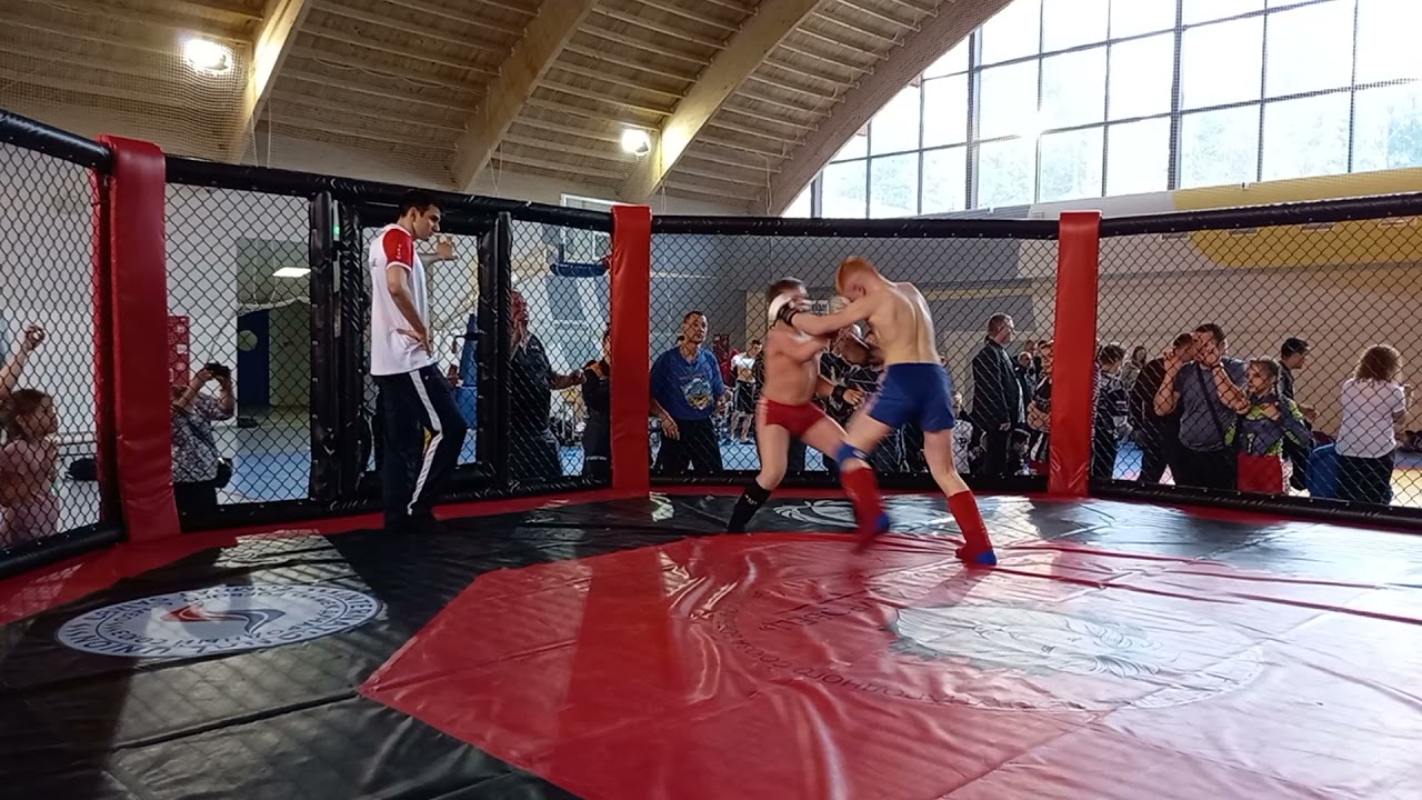 Боевое самбо Демид 13 лет