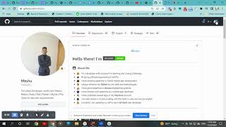 How to get your LinkedIn and GitHub link address?
