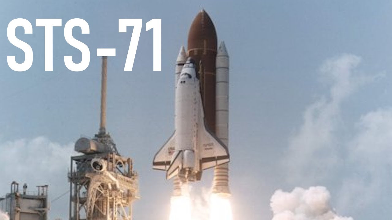 STS-71 | Space Shuttle Atlantis Launches from Complex 39A - YouTube