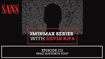 Episode 112: Who Supports You?