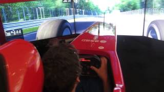 I had the opportunity to test original ferrari formula 1 simulator in
maranello. this is for everyone and costs 25 €.it with sof...