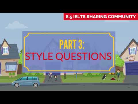 Full IELTS Speaking Test BAND 8 Preparation- Topic DREAM HOUSE