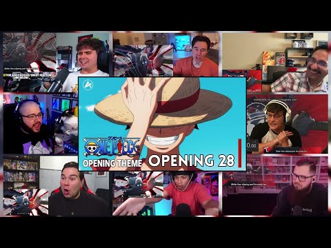 One Piece Opening 28 Reaction Mashup Carmine Op 28 ワンピース