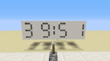 A digital clock...