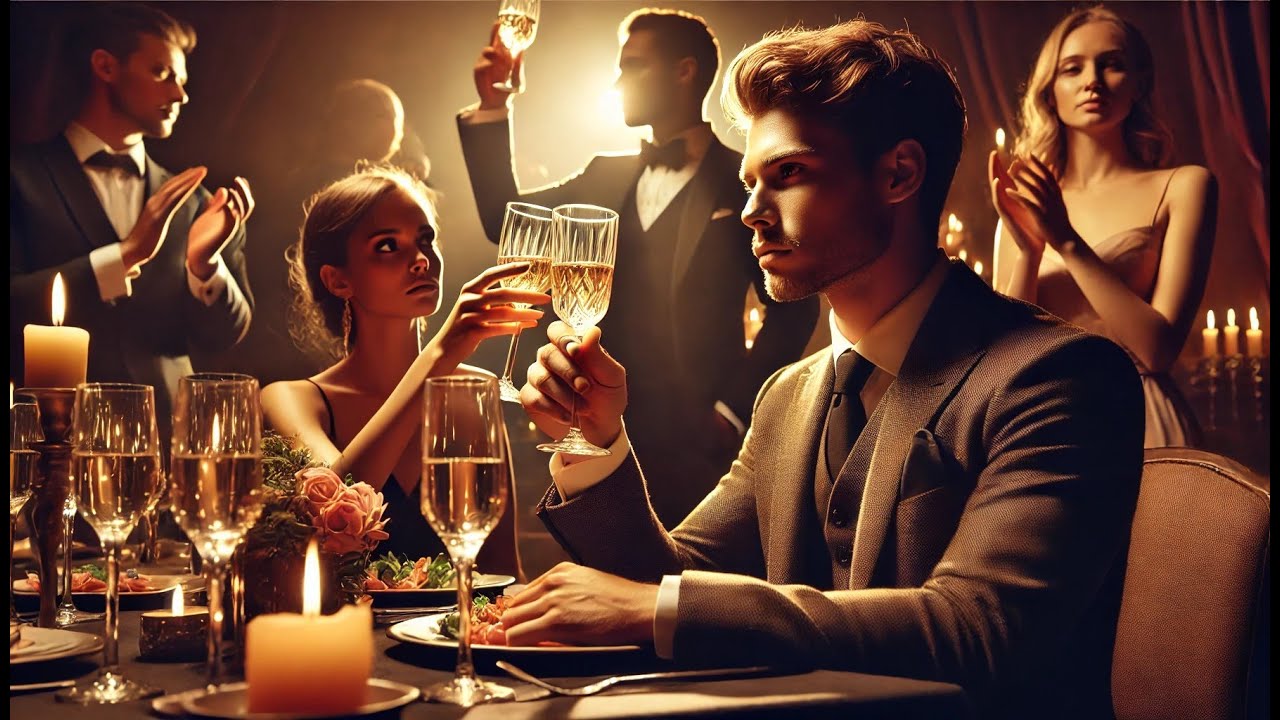 Ella dijo que su primer amor era su única elección, levanté mi copa y les envié mis bendiciones.