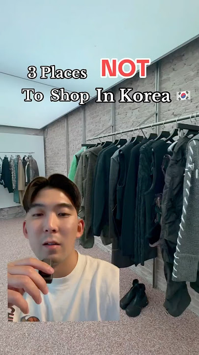 Do not shop at these places in Seoul, South Korea❌ #shoppinginkorea #koreafashion #myeongdong #ddp