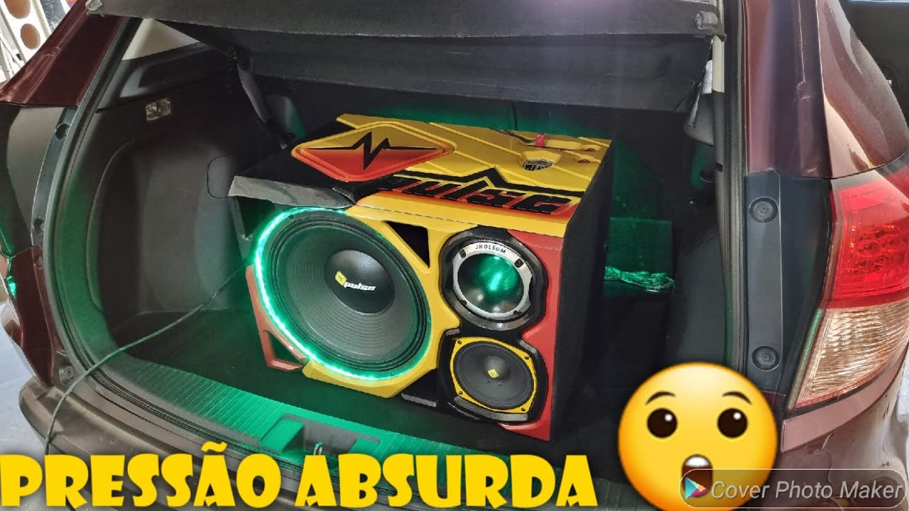 Caixa Bob Vazia 4 Vias Falante 12 S Pintura Crua Jholsom