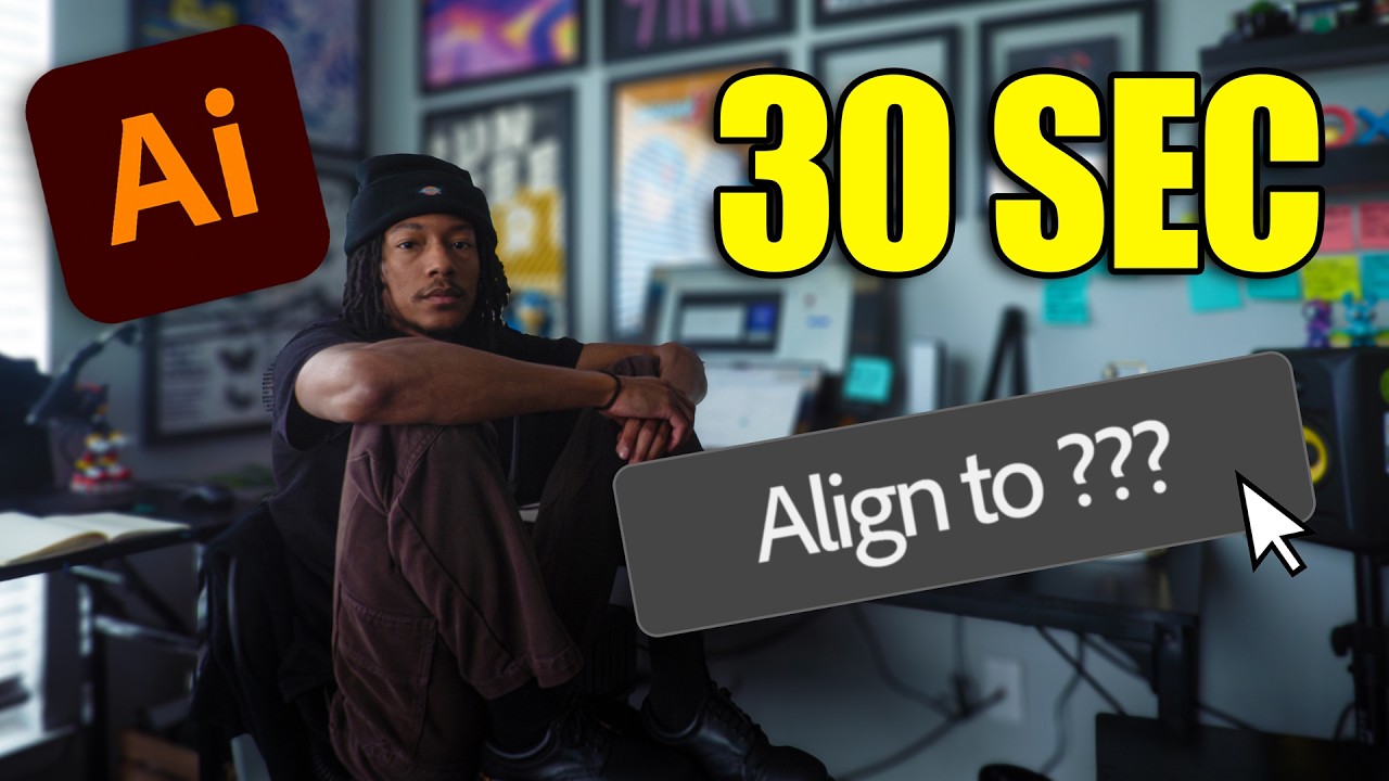 How to Correctly Align Text in Adobe Illustrator in Under 30 Seconds ...