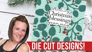 Turn Die Cuts Into GORGEOUS Backgrounds for Cards!