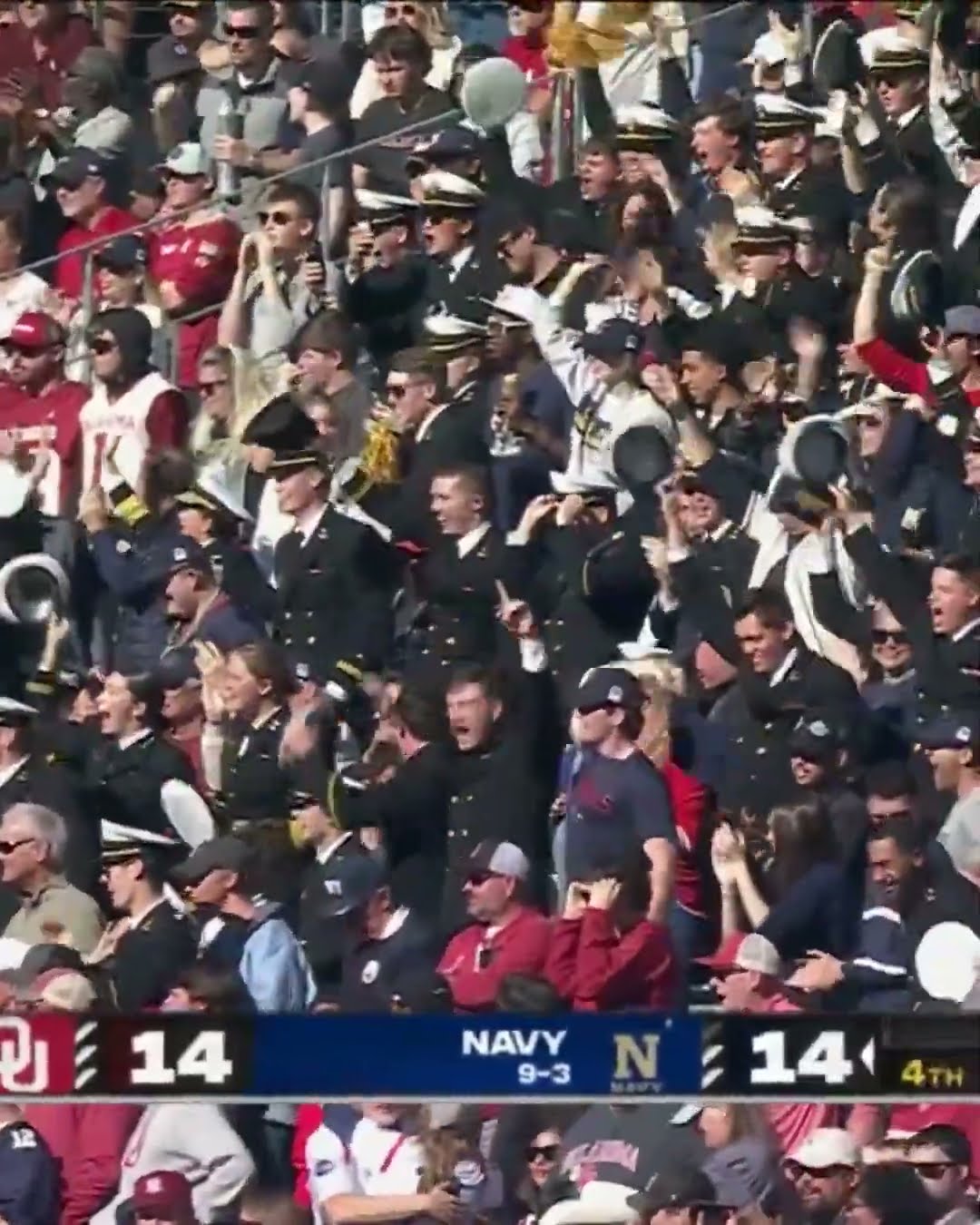 BLAKE HORVATH GIVES NAVY ITS FIRST LEAD LATE IN Q4‼?