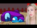 Reacting To The SADDEST Among Us Animations..