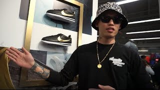 Vlog 4 - Tấn Công Nike Store & Review Nike Cortez Black/Gold