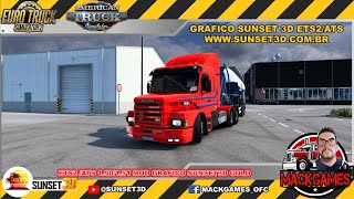 atualização grafico sunset3d gold v3.8 ets2/ats 1.50/1.51
