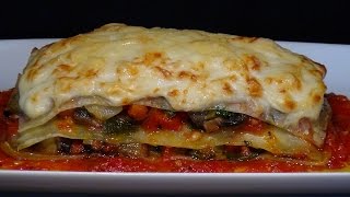 Receta Lasaña de verduras y queso - Recetas de cocina, paso a paso,  tutorial. Loli Domínguez - YouTube