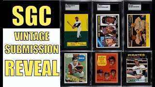 Grading Vintage Baseball Cards with SGC - Revealed!