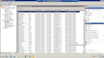 How to Create New user Mailboxes on Microsoft  Exchange server