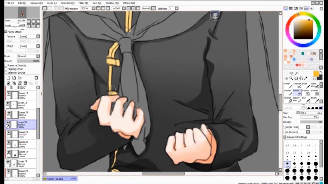 Makina Kunagiri : Final fantasy type-0 test CG recording