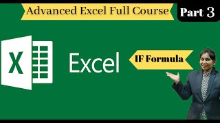 Advanced Excel In marathi  ( IF Formula ) Part 3